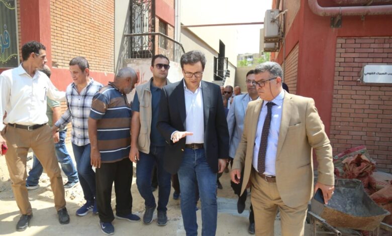 وزير الثقافة يتفقد عددًا من المواقع الثقافية بمدينة 15 مايو