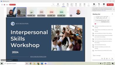 مكتب دعم الابتكار بحلوان يعلن بدءورشة عمل مع شركة Keys Recruiters