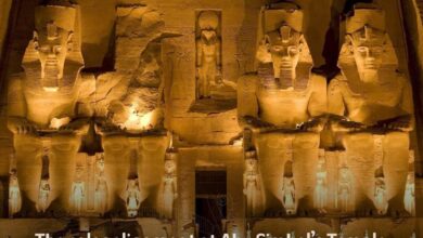 The solar alignment at Abu Simbelm’s Temple in Aswan