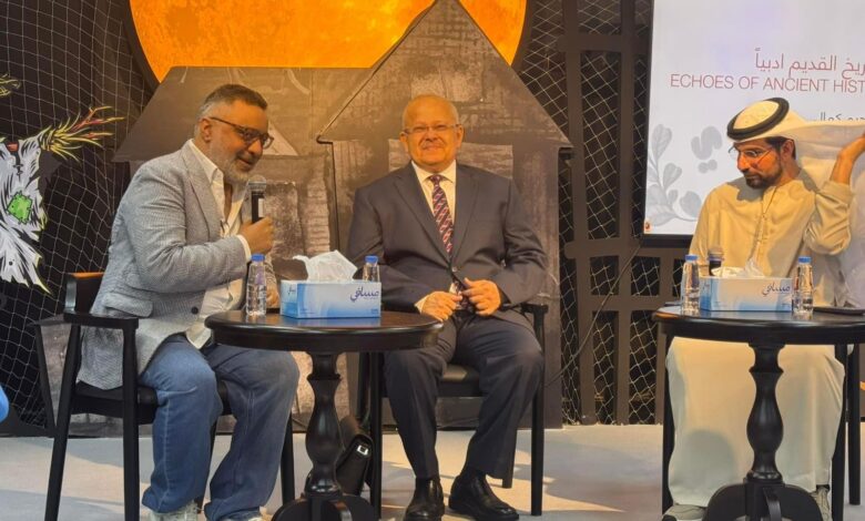 خلال ندوة معرض الشارقة الدولي للكتاب.."الخشت" يناقش تاريخ حركة الحشاشين وتأثيره على الفكر الإسلامي