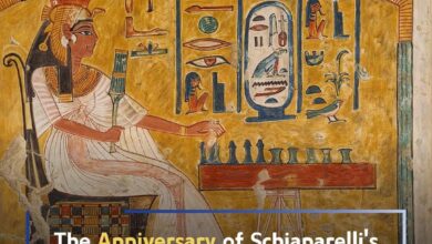 The anniversary of schiaparelli's of Queen Nefertari’s tomb