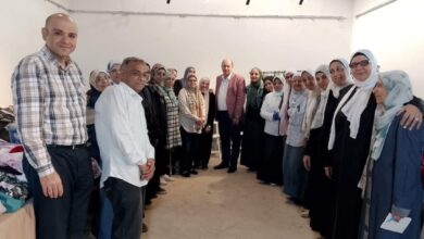 الفنون التطبيقية بجامعة حلوان تنظم معرضًا خيريًا