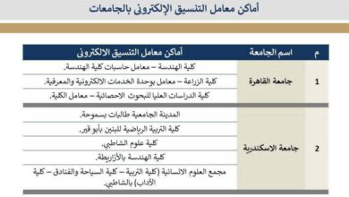 معامل الحاسبات بالجامعات الحكومية مستمرة في تقديم الدعم الفني لطلاب الثانوية العامة في تنسيق الجامعات والمعاهد 2025
