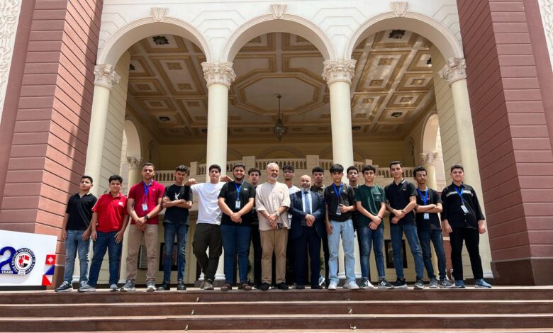 الجامعة البريطانية في مصر تستقبل الملحق الثقافي والأكاديمي بالسفارة الليبية لتعزيز التعاون المشترك