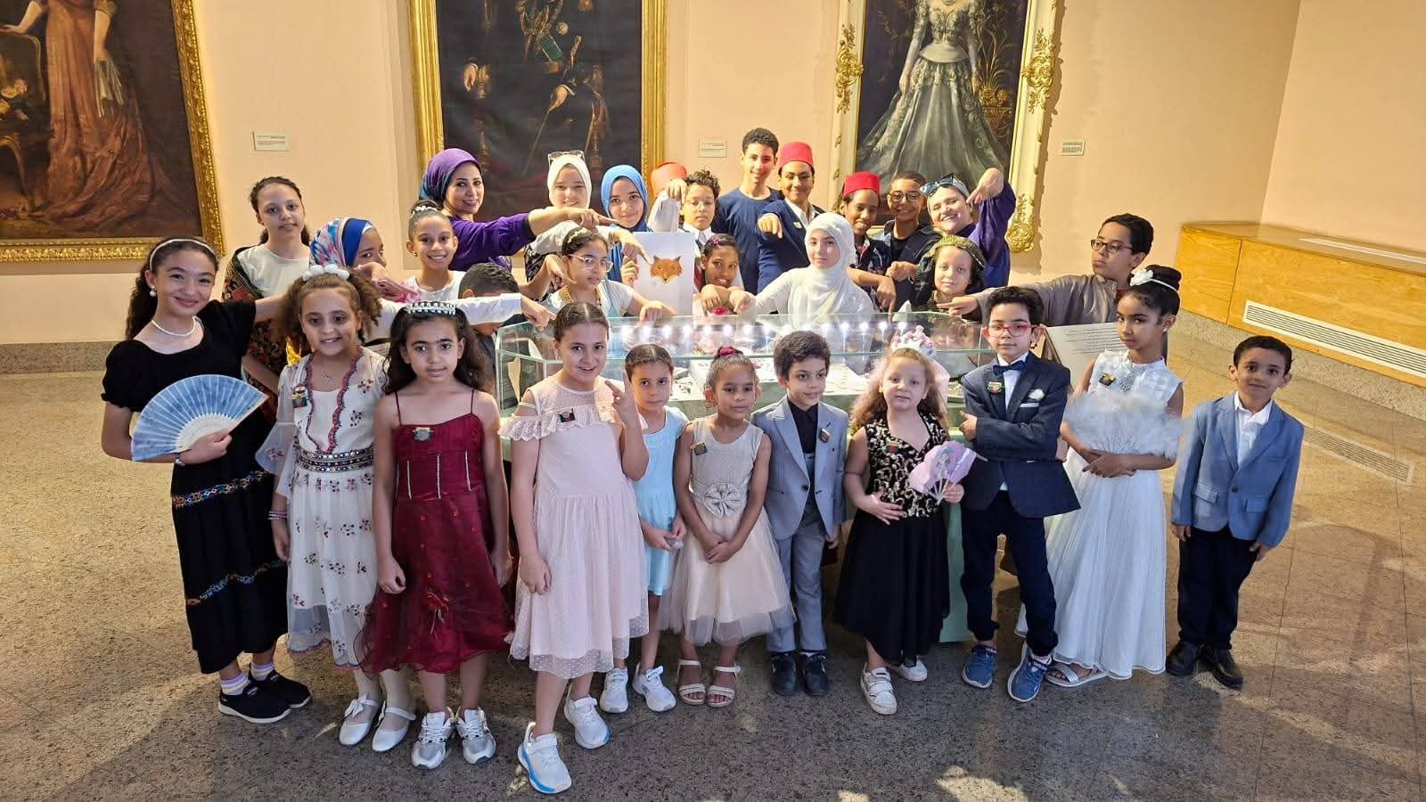 ختام فعاليات البرنامج الصيفي للوعي الأثري للأطفال بمتحف المركبات الملكية