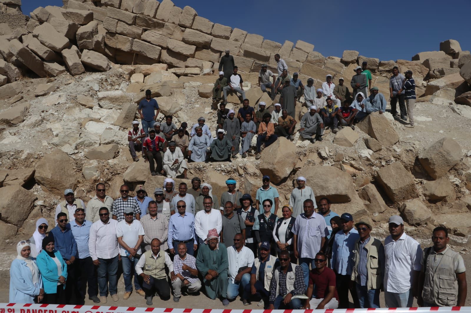 الأمين العام للمجلس الأعلى للآثار في جولة بالأقصر للوقوف على مستجدات الأعمال