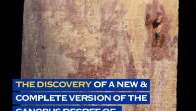 The Discovery Of A New & Complete Version Of The Canopus Decree Of King Ptolemy Iii In Sharqiya