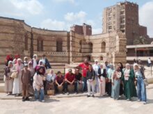 جامعة حلوان تواصل تعريف طلابها بكنوز التراث المصري