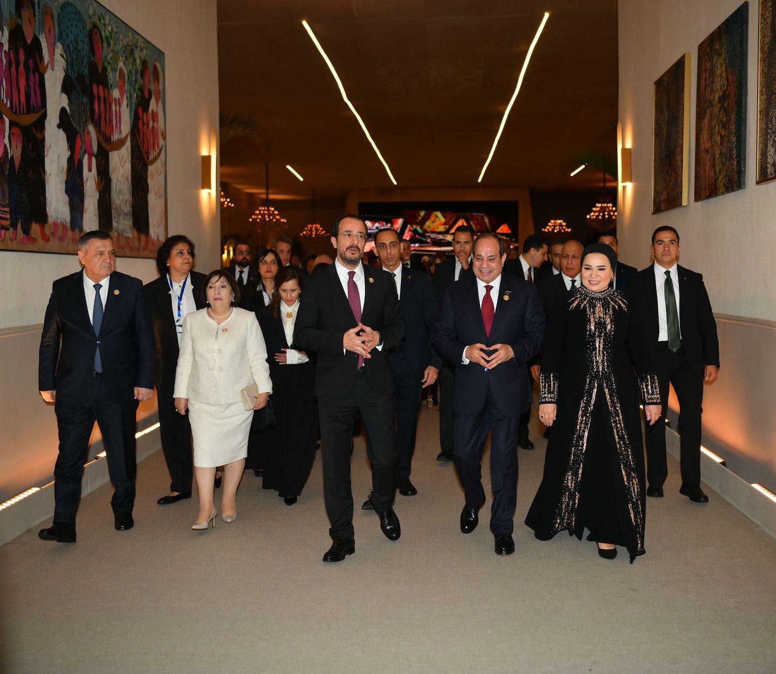 شاهد حفل افتتاح المتحف المصرى الكبير بحضور الرئيس السيسى والسيدة قرينته