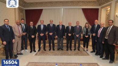 جامعة الريادة تستضيف وفد اتحاد الجامعات العربية