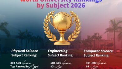 وفقًا لتصنيف «تايمز» للتخصصات 2026:الجامعة اليابانية تحصد المركز الأول في العلوم الفيزيائية على مستوى مصر والرابع إفريقيًا