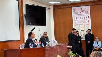 صناعة "الغزل والنسيج.. أصالة الماضي وإبداع الحاضر في ملتقى طلاب الفنون التطبيقية بجامعة العاصمة"