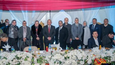 قيادات الطب ورموزها ومجلس كلية طب قصر العيني يشاركون في الإفطار الرمضاني بدعوة من عميد الكلية