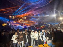 جامعة القاهرة الأهلية تشارك في افتتاح بطولة كأس العالم للجمباز