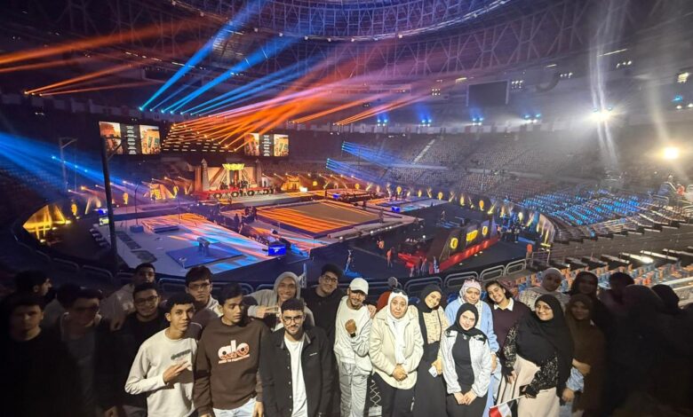 جامعة القاهرة الأهلية تشارك في افتتاح بطولة كأس العالم للجمباز