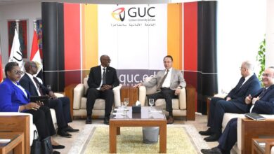 الجامعة الألمانية بالقاهرة تستقبل وزير التعليم الرواندي لتعزيز الشراكة الإفريقية