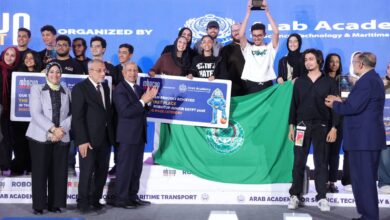 الأكاديمية العربية تختتم فعاليات مسابقة "RoboCup Junior" بمدينة العلمين الجديدة