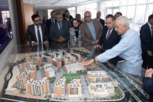 وزير التعليم العالي يتفقد الحرم الجديد لجامعة سنجور بمدينة برج العرب