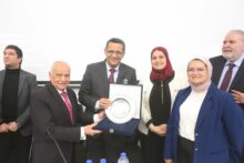 الدكتور محمود هاشم فى احتفال الجامعات الاوروبيه بيوم التحقق