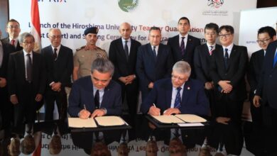 وزير التعليم العالي يوقع مذكرة تفاهم مع جامعة هيروشيما اليابانية لدعم التعاون التعليمي الدولي
