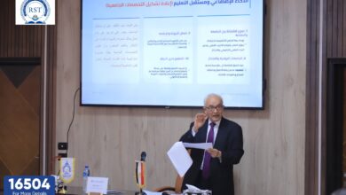 دكتور رضا حجازي رئيس جامعة الريادة