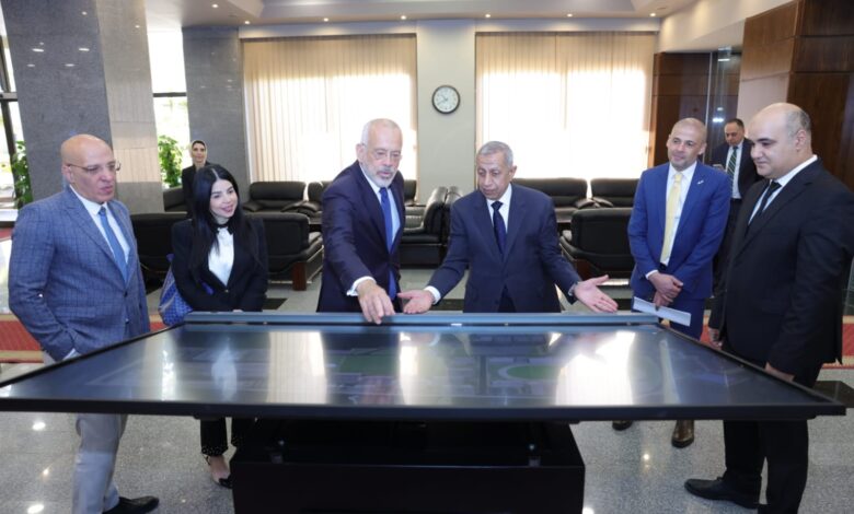 رئيس الأكاديمية العربية يستقبل سفير اليونان لبحث التعاون المشترك