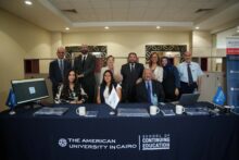 كلية التعليم المستمر بالجامعة الأمريكية بالقاهرة تحتفل بافتتاح مركز التطوير المهني بالعاصمة الجديدة