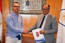 رئيس جامعة العاصمة يستقبل رئيس جامعة جدانسك ببولندا لبحث التعاون
