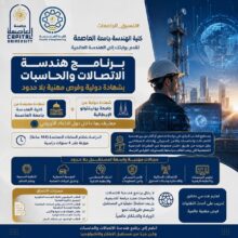 تنسيق الجامعات 2026.. تعرف على برنامج هندسة الاتصالات والحاسبات بجامعة العاصمة