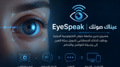 بالفيديو «EyeSpeak | عيناك صوتك».. مشروع تخرج بحلوان التكنولوجية يوظف الذكاء الاصطناعي لأستخدام حركة العين