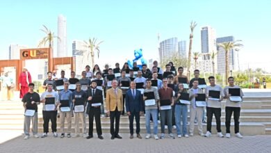 من قلب العاصمة الإدارية الجديدة.. "GIU" تحتفي بأوائل المحافظات وتقدم 38 منحة دراسية كاملة