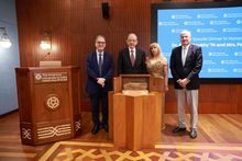AUC Honors Atef Eltoukhy For decades of Leadership, Service and Giving